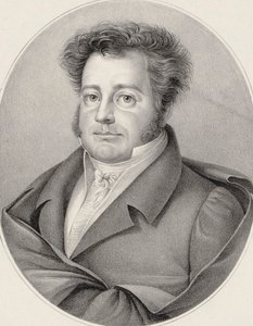 संगीतकार हेनरिक मार्शनर का पोर्ट्रेट 1795-1861। द्वारा फ्रेडरिक अगस्त फ्रिक
