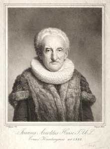 जोहान अर्नोल्ड हेज़, 1819।