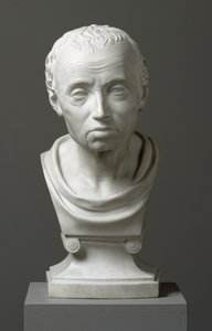 इमैनुएल कांट (1724-1804) का पोर्ट्रेट, 1801 (संगमरमर)