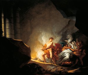 Hades . में ऑस्ट्रिया, साल्ज़बर्ग, ऑर्फ़ियस और यूरीडाइस