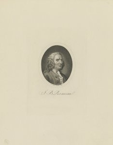 संगीतकार जीन-फिलिप रामेउ का चित्रण 1683-1764, 1802।