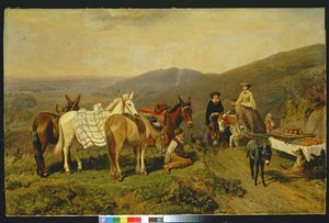 मालवर्न हिल्स में, 1858 द्वारा फ्रेडरिक विल्हेम कील
