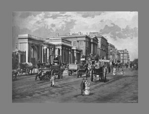 हाइड पार्क कॉर्नर, लंदन, c1900 द्वारा फ्रिथ और सह