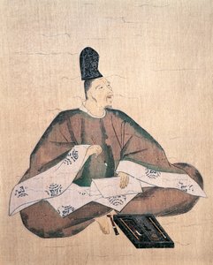 कवि यामाबे नो अकाहितो का पोर्ट्रेट, फुजिवारा नो नोबुज़ेन (1176 या सीए 1177-1265), जापान, जापानी सभ्यता के लिए जिम्मेदार द्वारा Fujiwara  Nobuzane