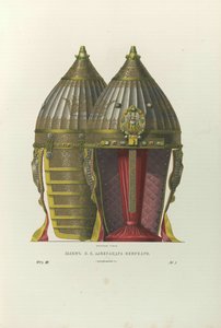 1840 के दशक में अलेक्जेंडर नेवस्की का हेलमेट