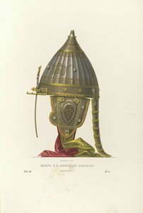 1840 के दशक में अलेक्जेंडर नेवस्की का हेलमेट