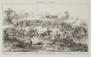 चंग-किआ-ओनांग की लड़ाई, टोंग-चेउ से पहले, 18 सितंबर 1860, द वॉर इन चाइना, 1862 से द्वारा जीसी डे फोर्टेवियन