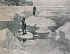 पैनकेक आइस, 1912, 1913 पर कैम्पबेल और प्रीस्टले अफलोत द्वारा जी। मुर्रे लेविक