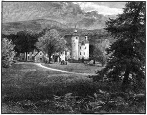 Abergeldie Castle, एबर्डीनशायर, स्कॉटलैंड, 1900