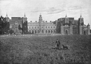 हैटफील्ड हाउस, साउथ फ्रंट, c1900