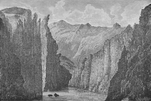 ग्रैंड कैन्यन, 1883 द्वारा जी। व्यंद