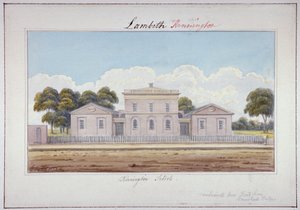 केनिंगटन स्कूल, कैम्बरवेल न्यू रोड, लैम्बेथ, लंदन, 1826 द्वारा जी येट्स