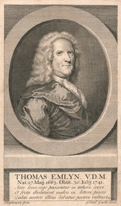 थॉमस एमलिन, वीडीएम, 1742। द्वारा जी वैन डेर गुचटो