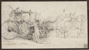 पेरिस में क्रिश्चियन VII का स्वागत