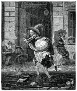 द स्टॉर्म थ्रू द स्टॉर्म, 1885। द्वारा गार्नियर