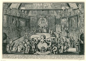 1695 में एंटवर्प में हेनरिकस वैन सोस्ट की लॉटरी