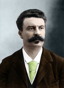 गाइ डे मौपासेंट (1850-1893), नादर द्वारा फ्रांसीसी लेखक।