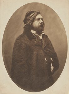 कवि थियोफाइल गौटियर का चित्र 1811-1872, सीए 1856। द्वारा गैसपार्ड फेलिक्स नादर