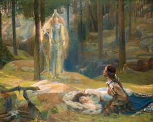क्रांति, रहस्योद्घाटन। ब्रुगिल्ड सीइंग सीगमंड एंड सीगलिंड, 1893