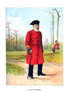 चेल्सी पेंशनर, c1890 द्वारा जेफ्री डगलस गिल्स