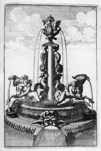 फाउंटेन डिजाइन, 1664 द्वारा जॉर्ज एंड्रियास बॉकलर