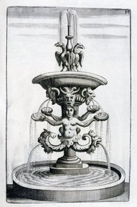 फाउंटेन डिजाइन, 1664 द्वारा जॉर्ज एंड्रियास बॉकलर
