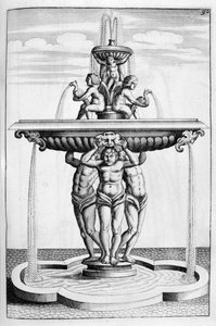 फाउंटेन डिजाइन, 1664 द्वारा जॉर्ज एंड्रियास बॉकलर