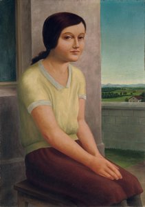 बैठी हुई लड़की; बैठी हुई लड़की, 1927