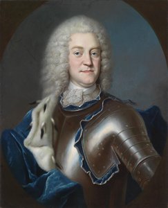पोर्ट ऑफ क्रिस्चियन लुडविग II, 1683-1756 ड्यूक ऑफ मैक्लेनबर्ग, 1731-1732 द्वारा जॉर्ज वीसमैन