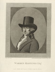 वॉरेन हेस्टिंग्स का पोर्ट्रेट, एस्क।, पब। 1795 (उत्कीर्णन)