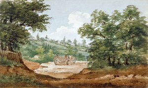 हाईगेट सुरंग, लंदन, 1812 की खुदाई से देखें द्वारा जॉर्ज अर्नाल्ड