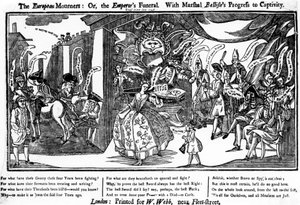 बेलेरिसल की प्रगति के साथ यूरोपीय शोकसभा, या सम्राट का अंतिम संस्कार, 1745