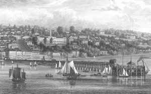 राइड, आइल ऑफ वाइट, 1855 द्वारा जॉर्ज ब्रैनन