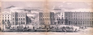 लंदन का पैनोरमा, 1849 द्वारा जॉर्ज सी लीटन