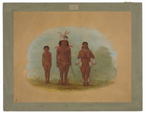 एक चेतिबो परिवार द्वारा जॉर्ज कैटलिन