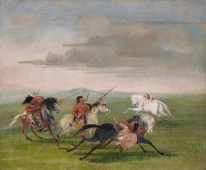 1834-35 हॉर्समैनशिप के कॉमचैन करतब