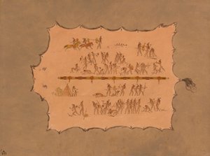 सिओक्स रोब की प्रतिकृति, 18611869। द्वारा जॉर्ज कैटलिन