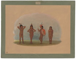 चार ज़ुरुमति बच्चे द्वारा जॉर्ज कैटलिन
