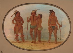 बोटोकूडो जनजाति के सदस्य, 18541869। द्वारा जॉर्ज कैटलिन