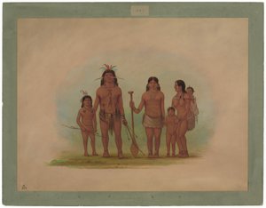 ओरेजोना प्रमुख और परिवार द्वारा जॉर्ज कैटलिन