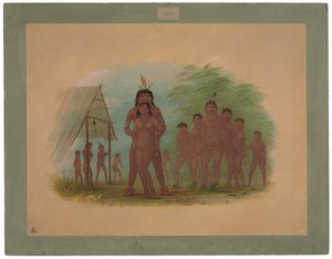 ओरेजोना इंडियंस द्वारा जॉर्ज कैटलिन