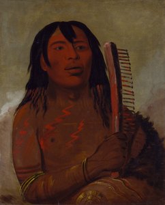 तचा-देस-सा-को-मह-पी, भालू का बच्चा, 1832। द्वारा जॉर्ज कैटलिन