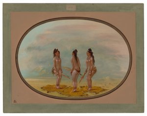सुंदर नृत्य - गू-ए-गिव द्वारा जॉर्ज कैटलिन