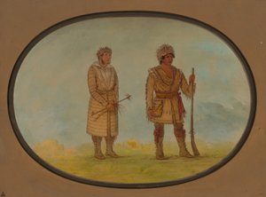 दो चेरोकी प्रमुख, 18611869। द्वारा जॉर्ज कैटलिन
