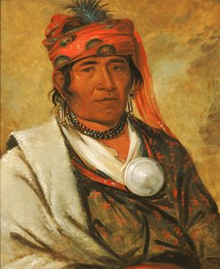 ये-हो-लो-जी, द क्लाउड, ए चीफ, 1838। द्वारा जॉर्ज कैटलिन