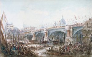ब्लैकफ्रायर्स ब्रिज, लंदन, 1869 का उद्घाटन