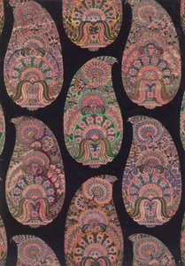 पैस्ले शॉल्स के लिए फैब्रिक डिज़ाइन, c.1871