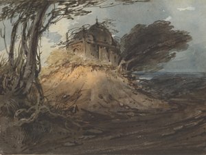 भारतीय मंदिर, सीए। 1808-12। द्वारा जॉर्ज चिन्नारी