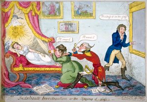 इंडिकेट इन्वेस्टिगेशन या स्पाईंग डी-ग्लास, 1813 द्वारा जॉर्ज क्रूइशांक