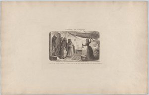 लॉजिंग की तलाश में, 1851, 1851। द्वारा जॉर्ज क्रूइशांक
